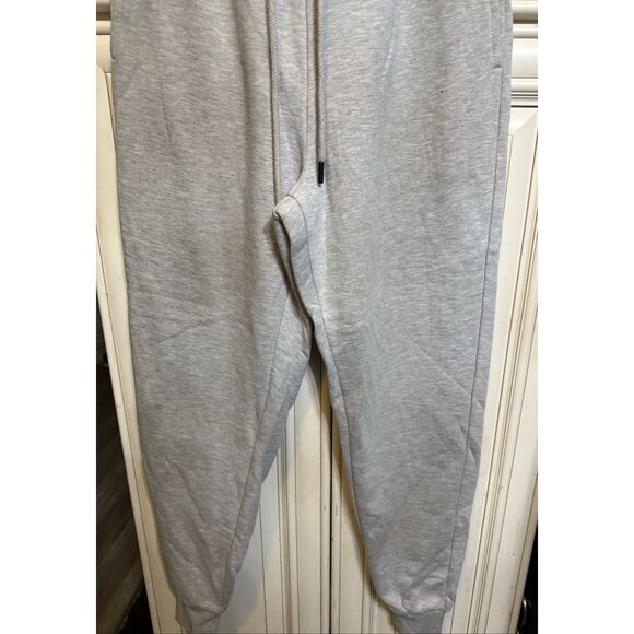 Fashion Nova Men's Heather Elastic Waist Drawstring Jogger Sweatpants Gray Small - Picture 10 of 11